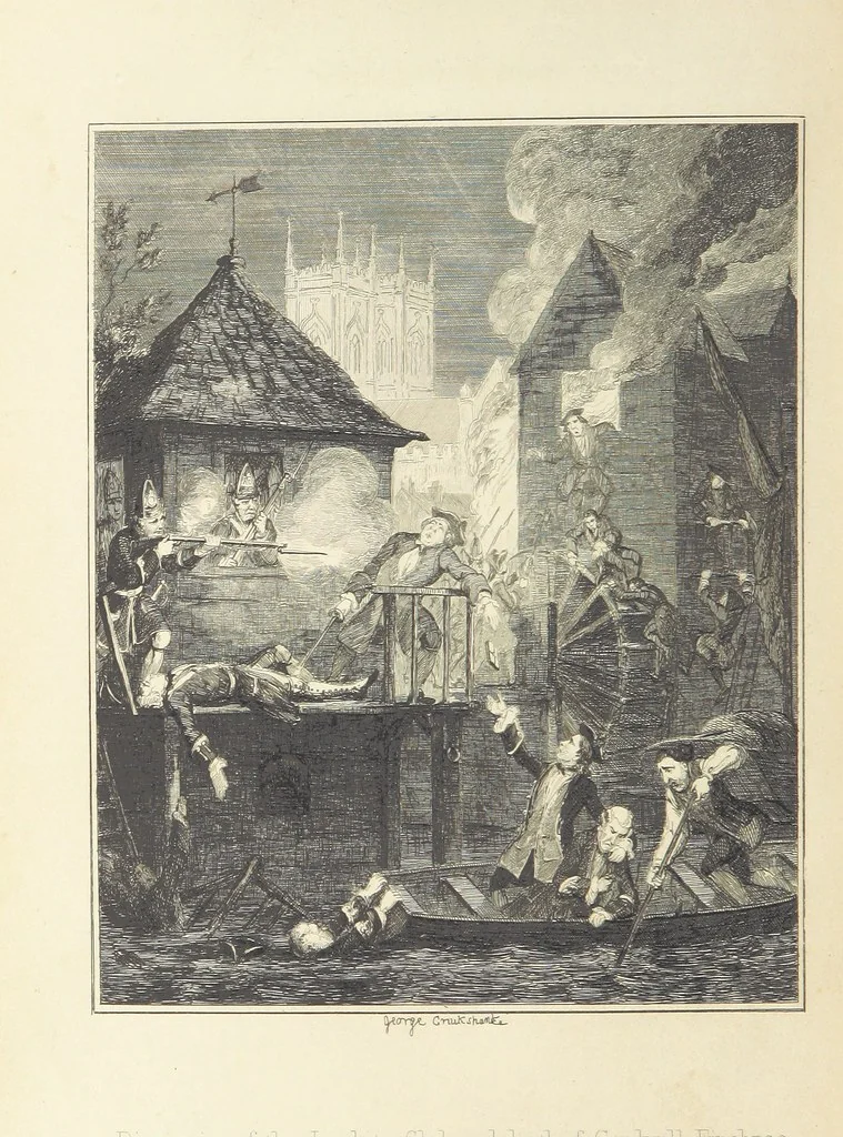 An illustration from The miser's daughter, etc, 1848, leaf 440
