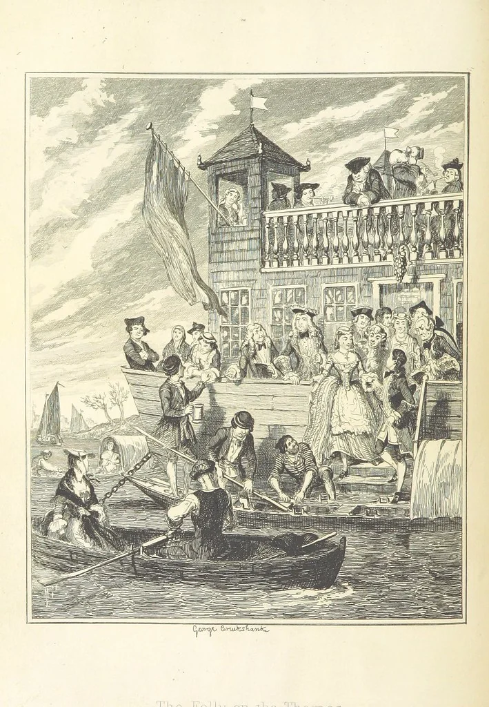 An illustration from The miser's daughter, etc, 1855, leaf 114