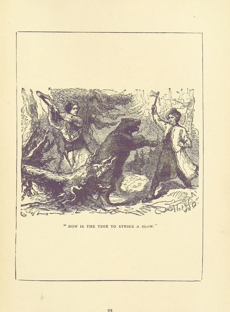 An illustration from Gustavus Vasa and his stirring times. Scenes from history told for youthful readers, 1882, leaf 107
