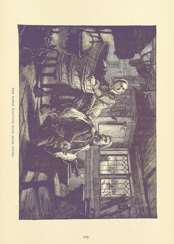 An illustration from Gustavus Vasa and his stirring times. Scenes from history told for youthful readers, 1882, leaf 135