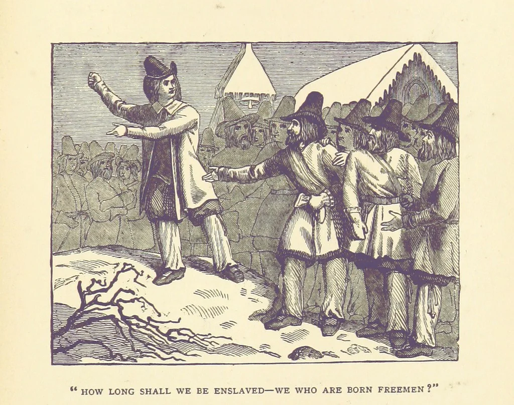 An illustration from Gustavus Vasa and his stirring times. Scenes from history told for youthful readers, 1882, leaf 139