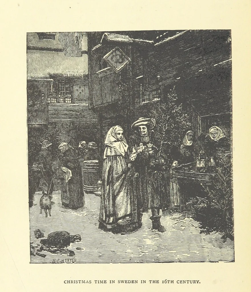 An illustration from Gustavus Vasa and his stirring times. Scenes from history told for youthful readers, 1882, leaf 222