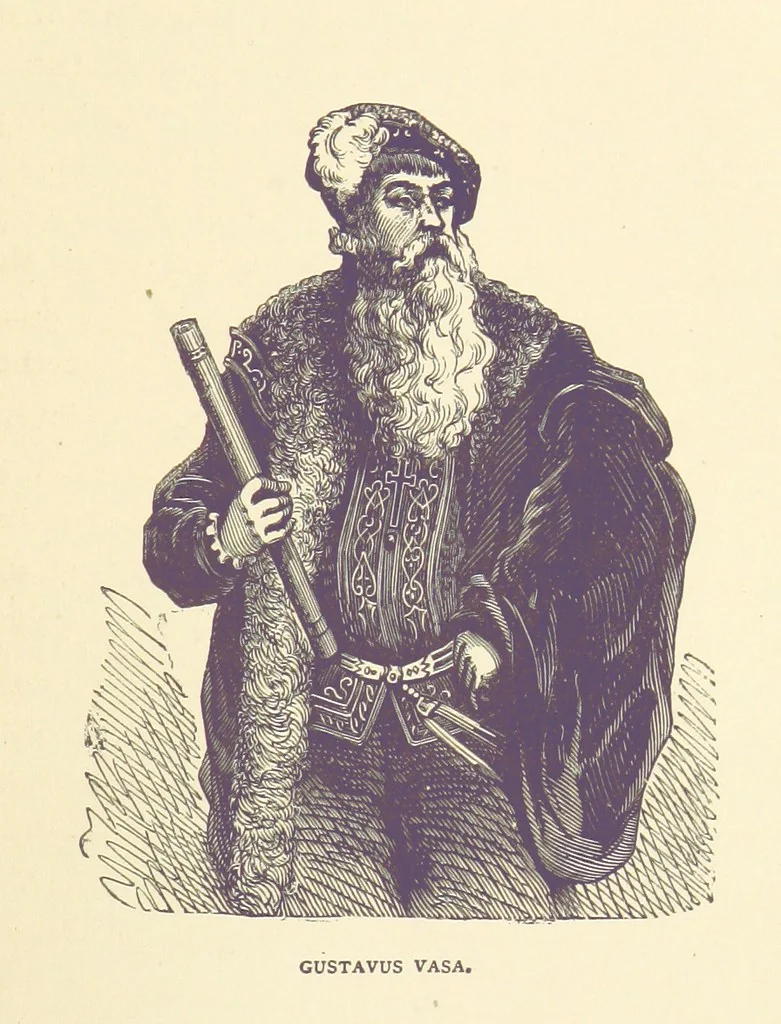 An illustration from Gustavus Vasa and his stirring times. Scenes from history told for youthful readers, 1882, leaf 235
