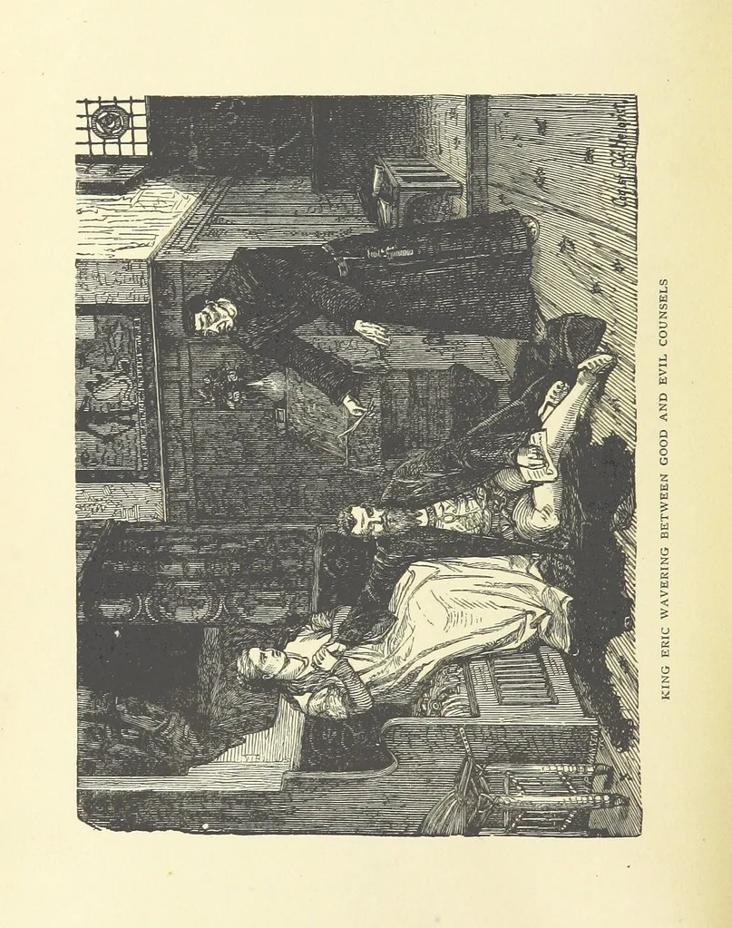 An illustration from Gustavus Vasa and his stirring times. Scenes from history told for youthful readers, 1882, leaf 268