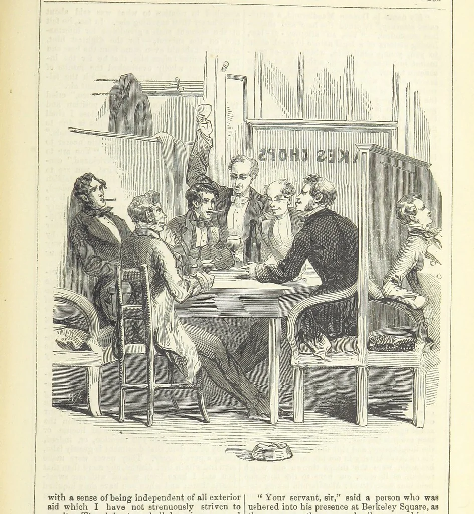An illustration from Lilias, the Milliner's Apprentice ... With ... wood-engravings drawn by W. H. Thwaits, 1854, leaf 317