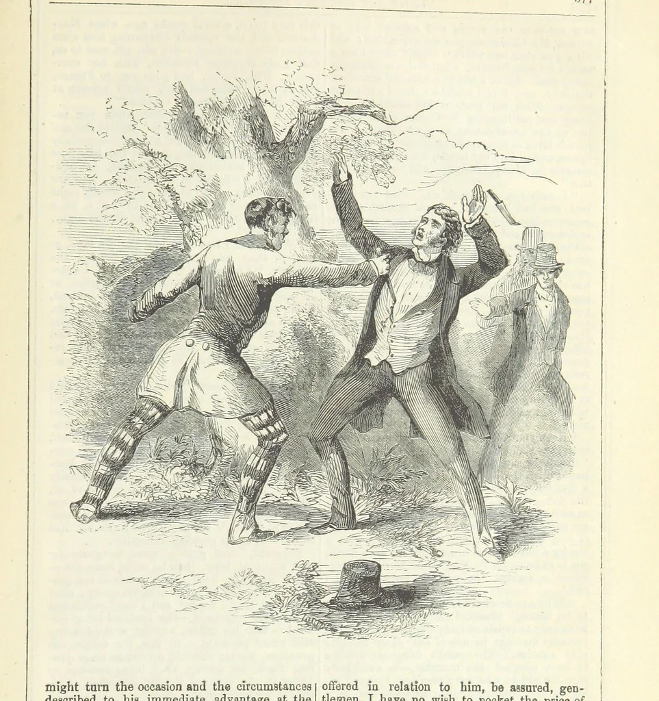 An illustration from Lilias, the Milliner's Apprentice ... With ... wood-engravings drawn by W. H. Thwaits, 1854, leaf 389