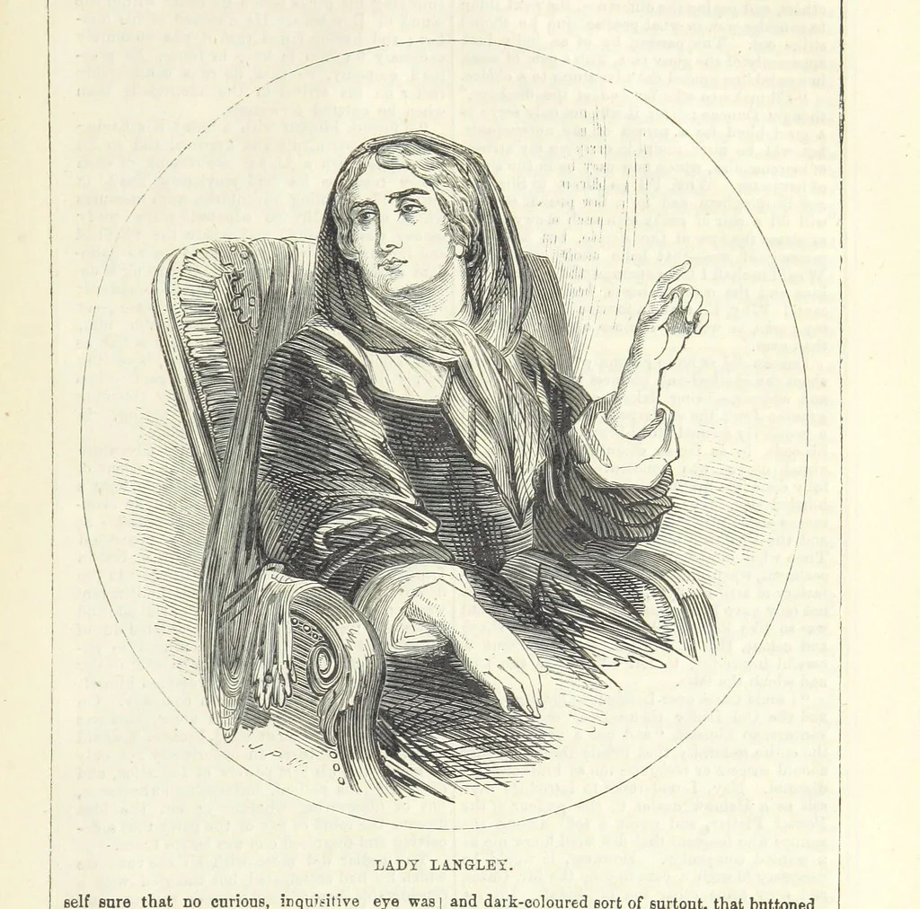 An illustration from Lilias, the Milliner's Apprentice ... With ... wood-engravings drawn by W. H. Thwaits, 1854, leaf 397