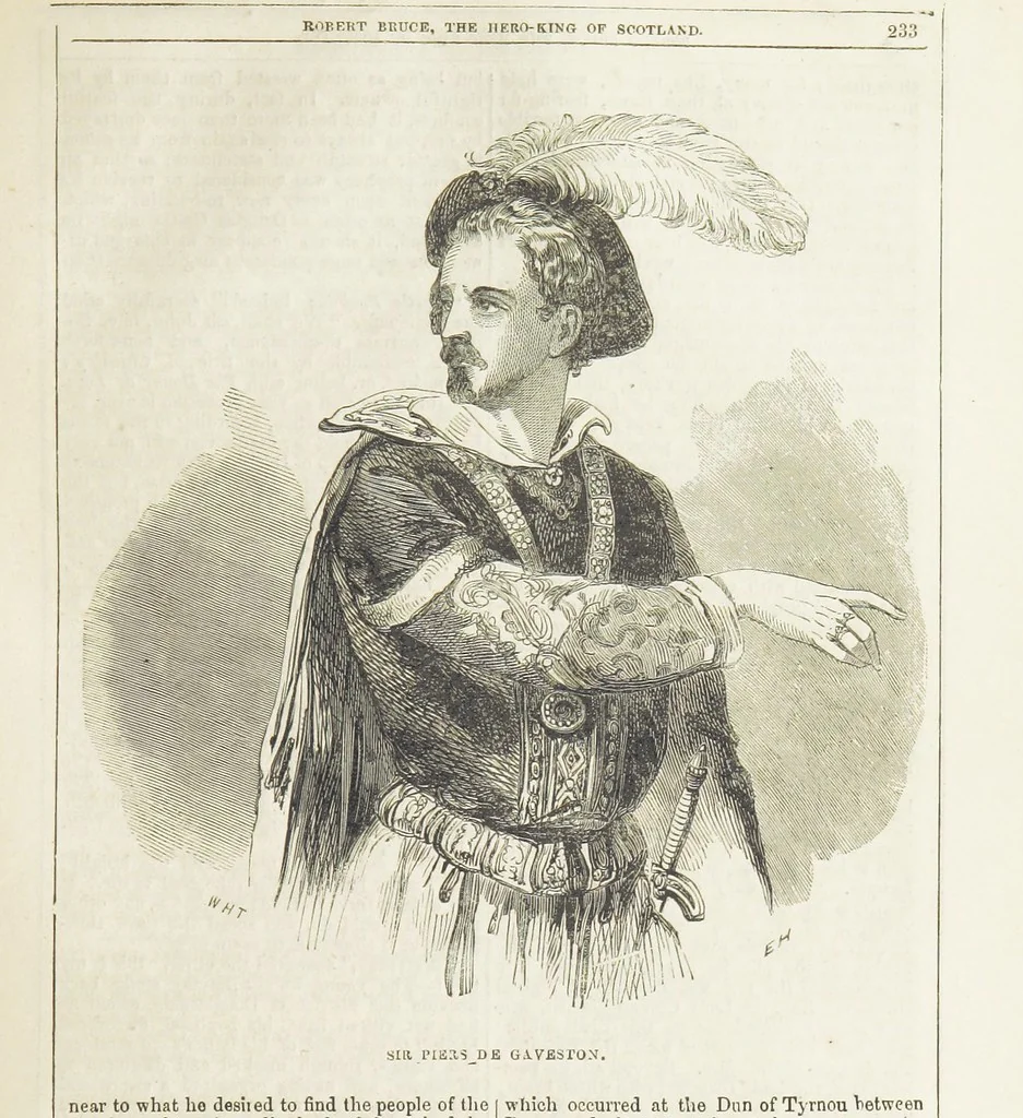 An illustration from Robert Bruce, the Hero-King of Scotland ... With ... wood-engravings drawn by W. H. Thwaits. [A novel, 1852, leaf 241