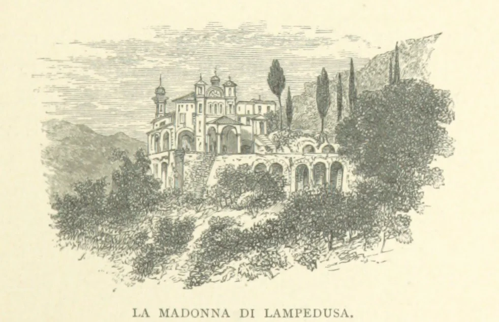An illustration from The Riviera: pen and pencil sketches from Cannes to Genoa ... With ... chromo-lithographic illustrations ... from drawings by the author, 1870, leaf 127