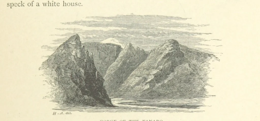 An illustration from The Riviera: pen and pencil sketches from Cannes to Genoa ... With ... chromo-lithographic illustrations ... from drawings by the author, 1870, leaf 133