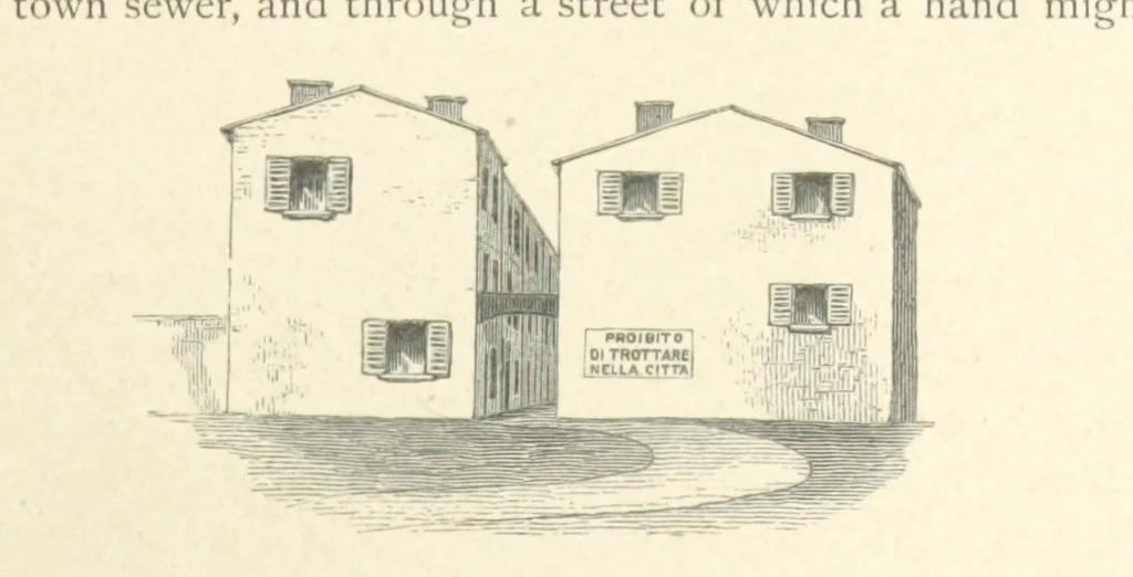 An illustration from The Riviera: pen and pencil sketches from Cannes to Genoa ... With ... chromo-lithographic illustrations ... from drawings by the author, 1870, leaf 139