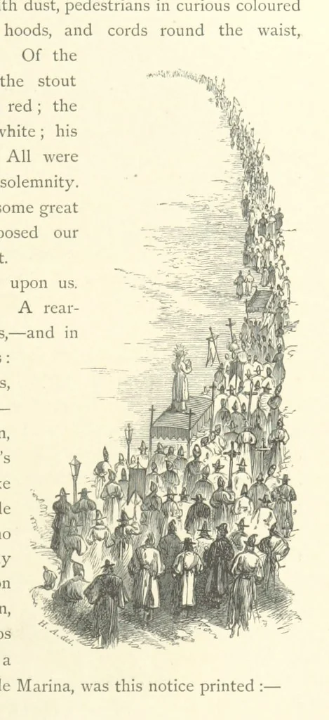 An illustration from The Riviera: pen and pencil sketches from Cannes to Genoa ... With ... chromo-lithographic illustrations ... from drawings by the author, 1870, leaf 171
