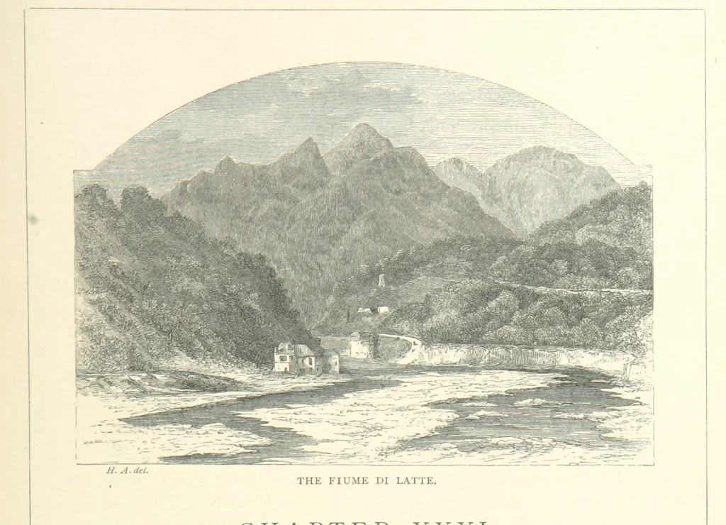 An illustration from The Riviera: pen and pencil sketches from Cannes to Genoa ... With ... chromo-lithographic illustrations ... from drawings by the author, 1870, leaf 173