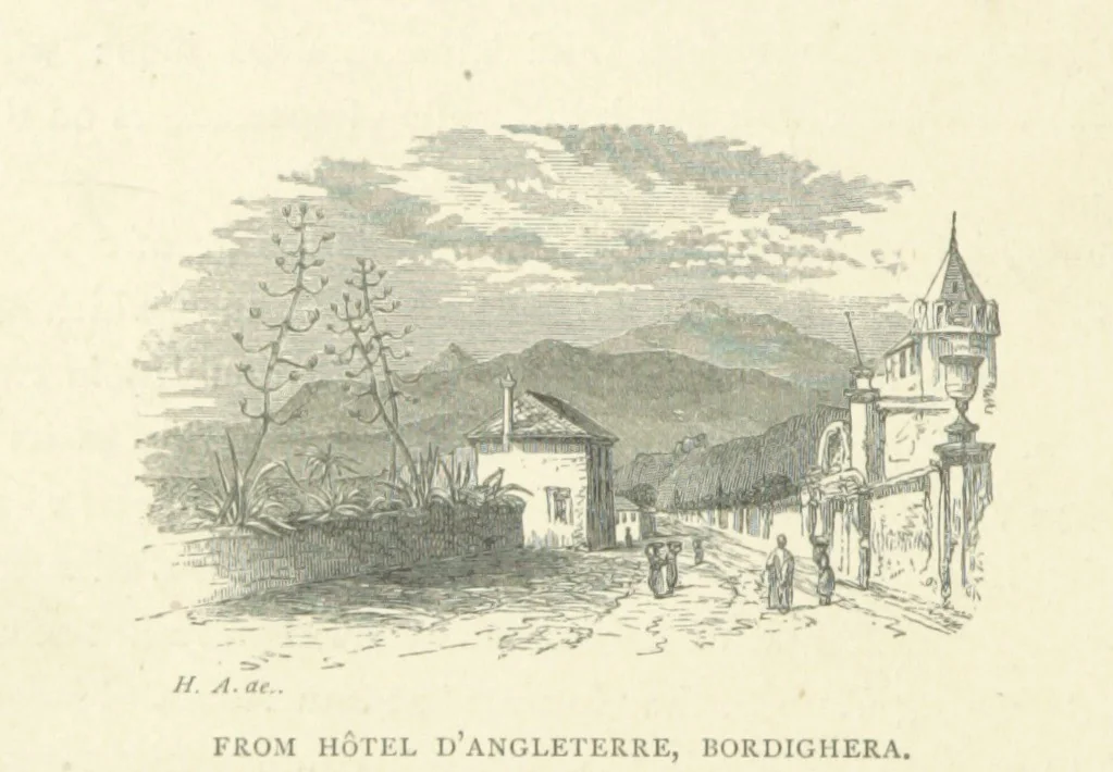 An illustration from The Riviera: pen and pencil sketches from Cannes to Genoa ... With ... chromo-lithographic illustrations ... from drawings by the author, 1870, leaf 192