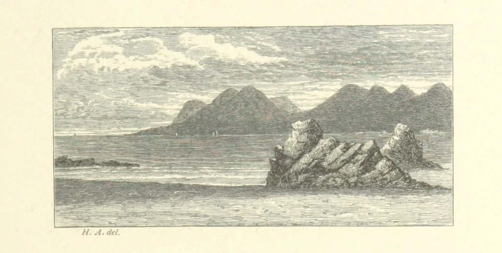 An illustration from The Riviera: pen and pencil sketches from Cannes to Genoa ... With ... chromo-lithographic illustrations ... from drawings by the author, 1870, leaf 37