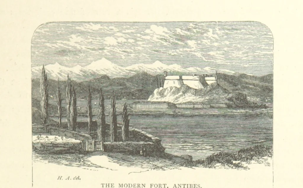 An illustration from The Riviera: pen and pencil sketches from Cannes to Genoa ... With ... chromo-lithographic illustrations ... from drawings by the author, 1870, leaf 53