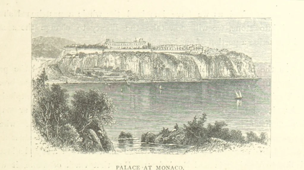 An illustration from The Riviera: pen and pencil sketches from Cannes to Genoa ... With ... chromo-lithographic illustrations ... from drawings by the author, 1870, leaf 79