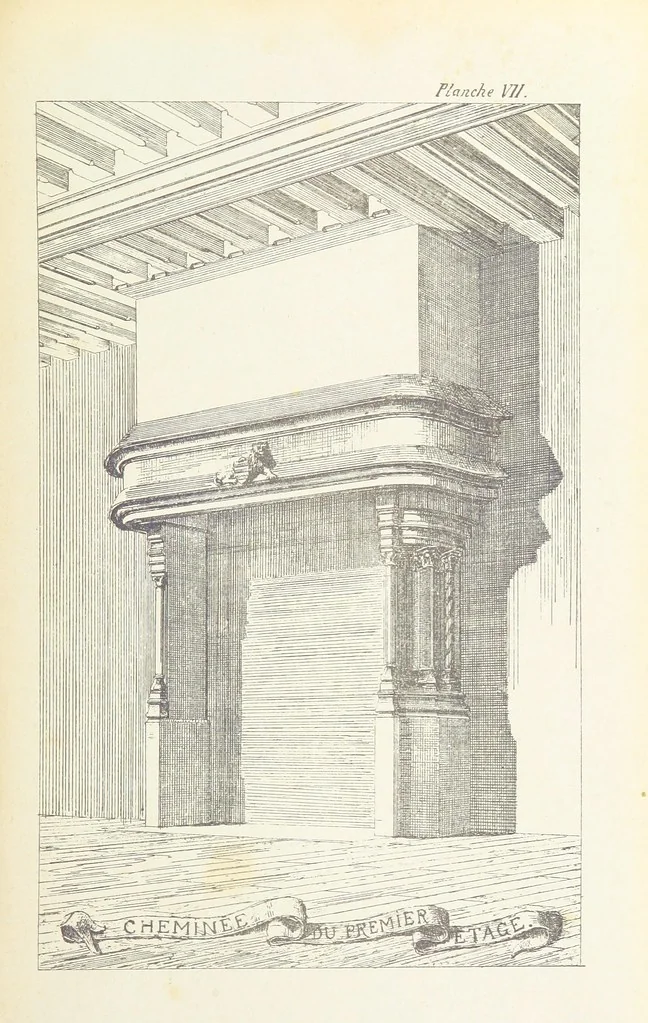 An illustration from Notice sur le château, les anciens seigneurs et la paroisse de Mauvezin, près Marmande ... Accompagnée de nombreux dessins, etc. [With an introduction by J. P. Tamizey de Larroque, 1887, leaf 123