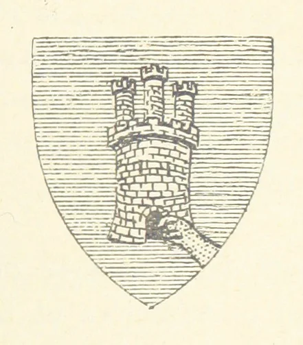 An illustration from Notice sur le château, les anciens seigneurs et la paroisse de Mauvezin, près Marmande ... Accompagnée de nombreux dessins, etc. [With an introduction by J. P. Tamizey de Larroque, 1887, leaf 157