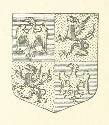 An illustration from Notice sur le château, les anciens seigneurs et la paroisse de Mauvezin, près Marmande ... Accompagnée de nombreux dessins, etc. [With an introduction by J. P. Tamizey de Larroque, 1887, leaf 174