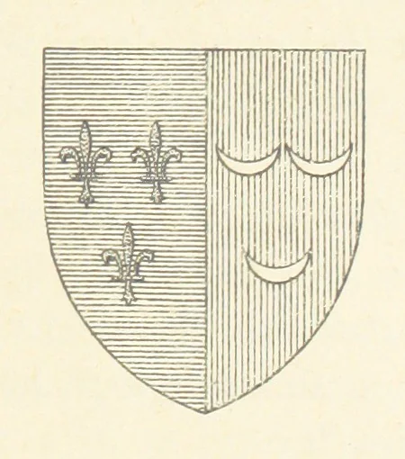 An illustration from Notice sur le château, les anciens seigneurs et la paroisse de Mauvezin, près Marmande ... Accompagnée de nombreux dessins, etc. [With an introduction by J. P. Tamizey de Larroque, 1887, leaf 187