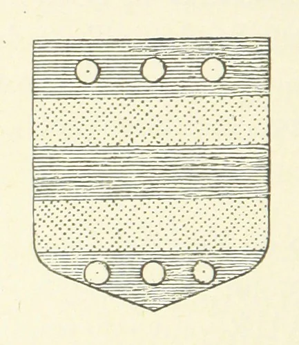 An illustration from Notice sur le château, les anciens seigneurs et la paroisse de Mauvezin, près Marmande ... Accompagnée de nombreux dessins, etc. [With an introduction by J. P. Tamizey de Larroque, 1887, leaf 210