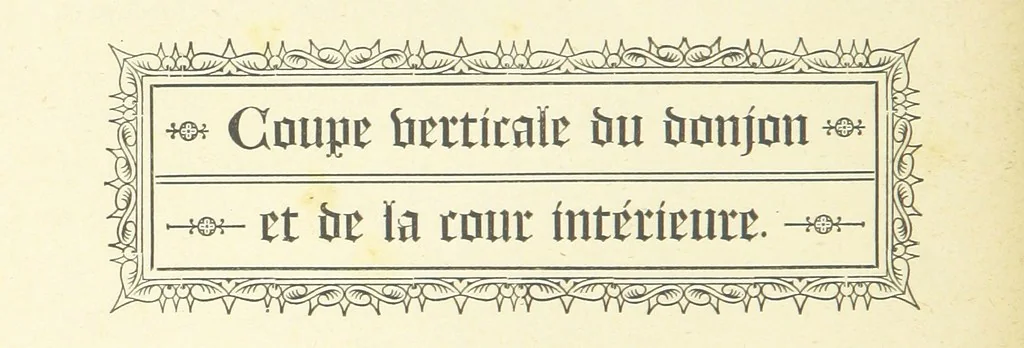An illustration from Notice sur le château, les anciens seigneurs et la paroisse de Mauvezin, près Marmande ... Accompagnée de nombreux dessins, etc. [With an introduction by J. P. Tamizey de Larroque, 1887, leaf 22