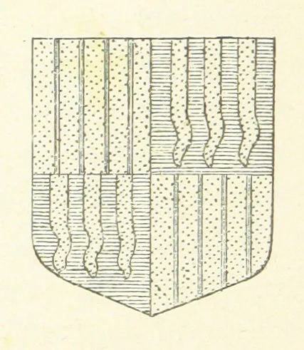 An illustration from Notice sur le château, les anciens seigneurs et la paroisse de Mauvezin, près Marmande ... Accompagnée de nombreux dessins, etc. [With an introduction by J. P. Tamizey de Larroque, 1887, leaf 304