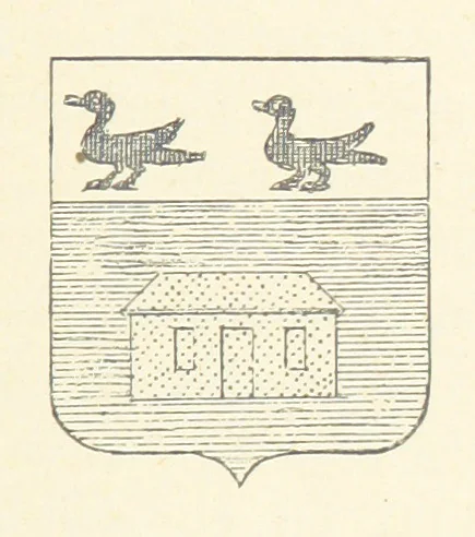 An illustration from Notice sur le château, les anciens seigneurs et la paroisse de Mauvezin, près Marmande ... Accompagnée de nombreux dessins, etc. [With an introduction by J. P. Tamizey de Larroque, 1887, leaf 321