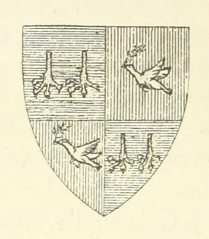 An illustration from Notice sur le château, les anciens seigneurs et la paroisse de Mauvezin, près Marmande ... Accompagnée de nombreux dessins, etc. [With an introduction by J. P. Tamizey de Larroque, 1887, leaf 54