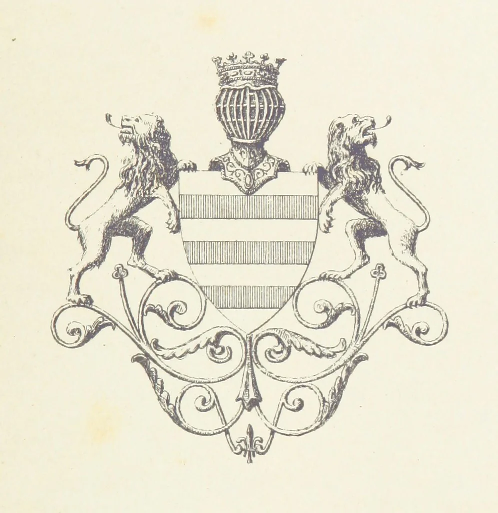 An illustration from Notice sur le château, les anciens seigneurs et la paroisse de Mauvezin, près Marmande ... Accompagnée de nombreux dessins, etc. [With an introduction by J. P. Tamizey de Larroque, 1887, leaf 65