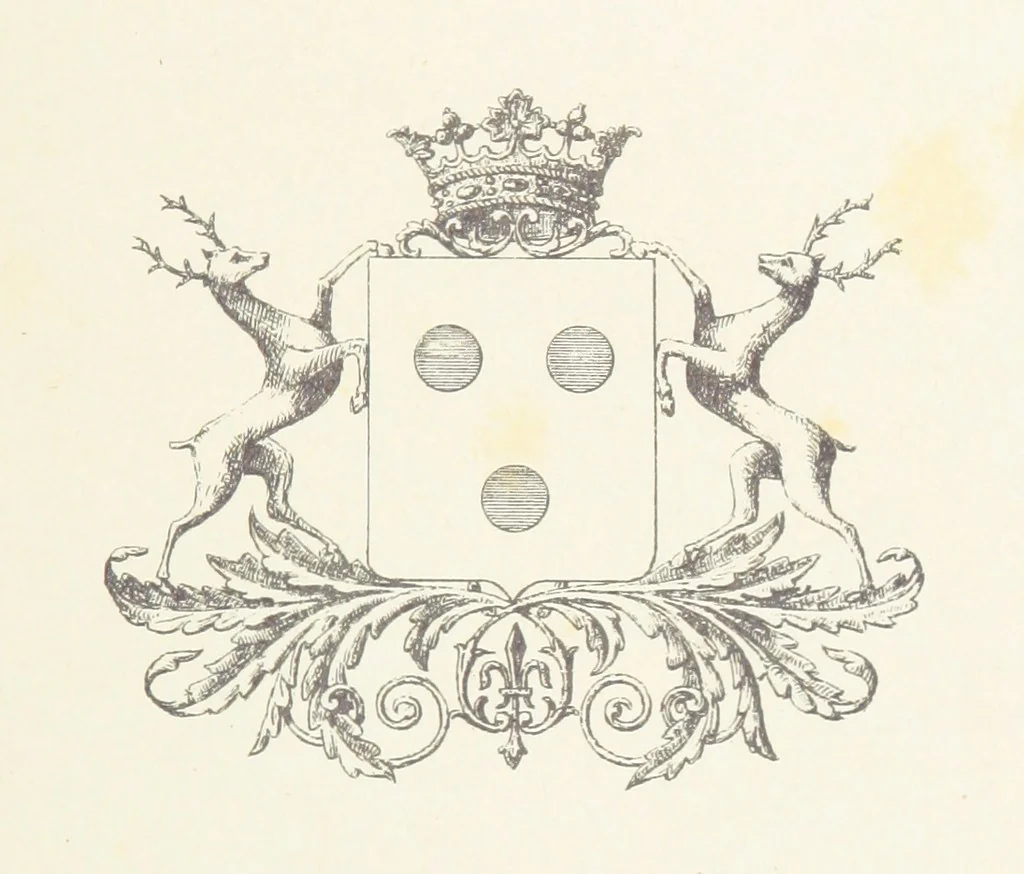 An illustration from Notice sur le château, les anciens seigneurs et la paroisse de Mauvezin, près Marmande ... Accompagnée de nombreux dessins, etc. [With an introduction by J. P. Tamizey de Larroque, 1887, leaf 79