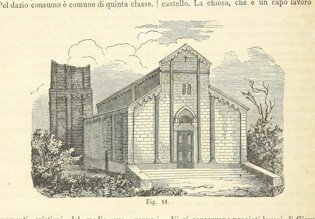 An illustration from Dizionario corografico dell' Italia ... Opera illustrata, etc, 1868, leaf 396