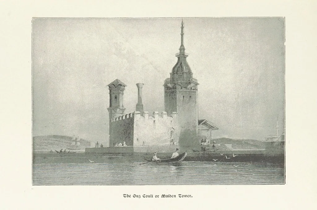 An illustration from Constantinople ... Translated ... by Caroline Tilton, 1898, leaf 133