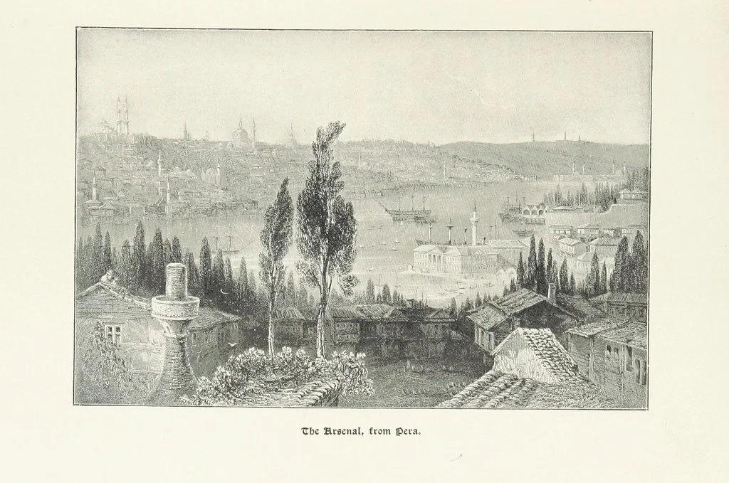 An illustration from Constantinople ... Translated ... by Caroline Tilton, 1898, leaf 161
