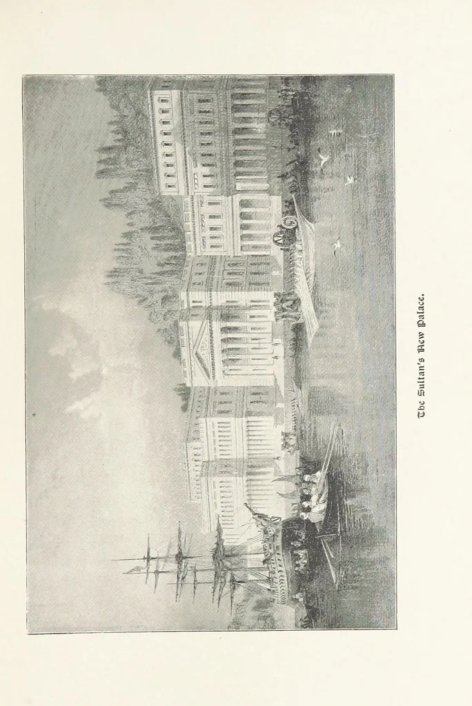 An illustration from Constantinople ... Translated ... by Caroline Tilton, 1898, leaf 349