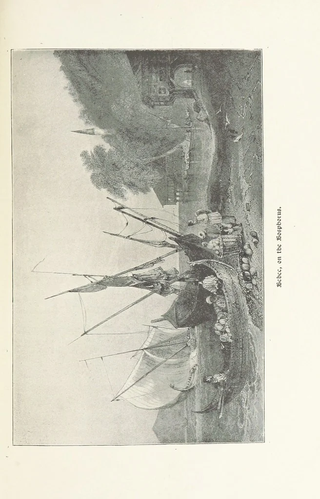 An illustration from Constantinople ... Translated ... by Caroline Tilton, 1898, leaf 389