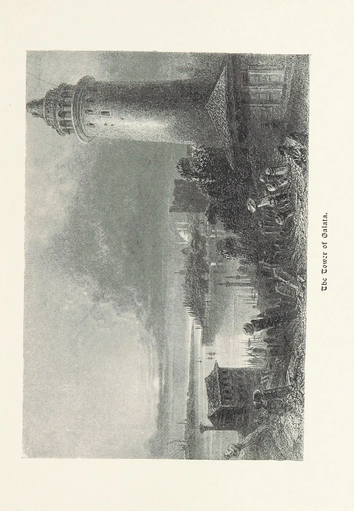 An illustration from Constantinople ... Translated ... by Caroline Tilton, 1898, leaf 77