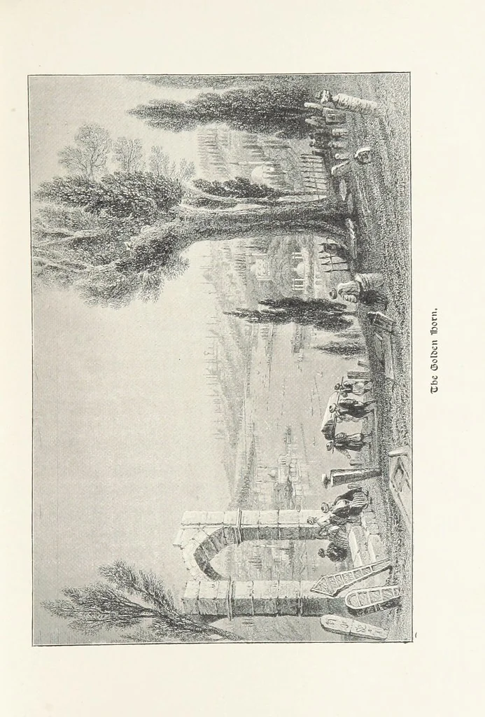 An illustration from Constantinople ... Translated ... by Caroline Tilton, 1898, leaf 91