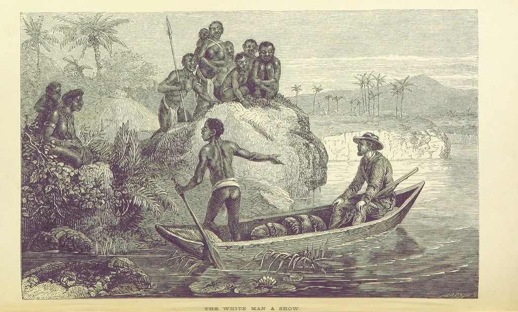 An illustration from The Okavango River: a narrative of travel, exploration, and adventure ... With numerous illustrations, 1861, leaf 244