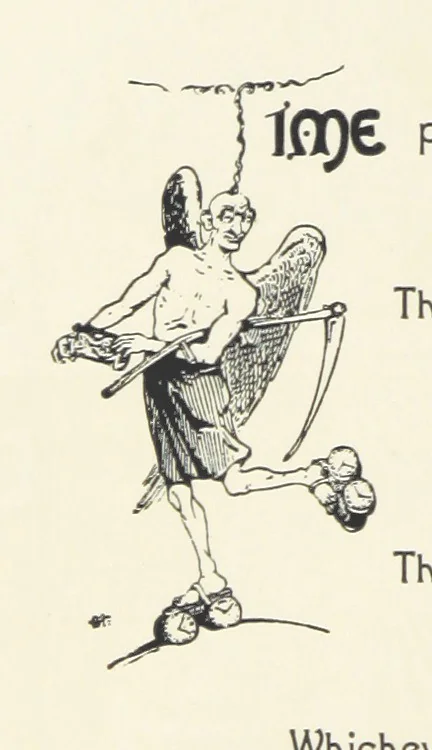 An illustration from The Nightingale. Dished up on China plates by R. André, 1899, leaf 42
