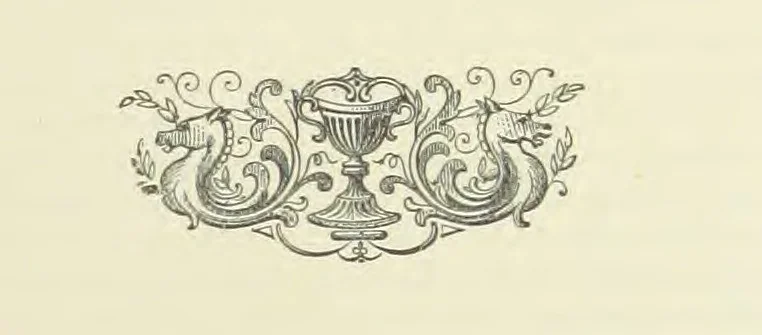 An illustration from North Country Poets. Poems and biographies of natives or residents of Northumberland, Cumberland, Westmoreland, Durham, Lancashire and Yorkshire. Edited by W. Andrews, 1888, leaf 45
