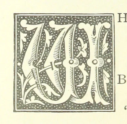 An illustration from An English Garner. Ingatherings from our history and literature, 1877, leaf 18