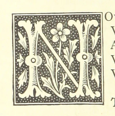 An illustration from An English Garner. Ingatherings from our history and literature, 1877, leaf 184