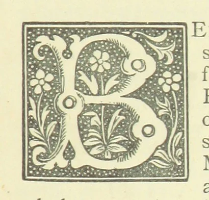 An illustration from An English Garner. Ingatherings from our history and literature, 1877, leaf 33