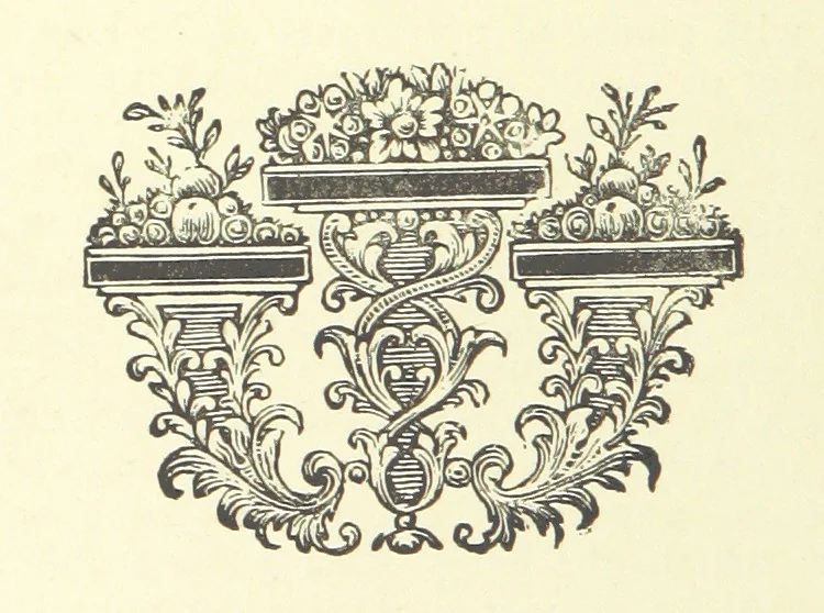 An illustration from An English Garner. Ingatherings from our history and literature, 1877, leaf 452