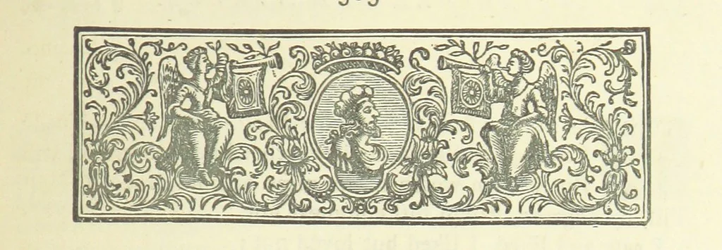 An illustration from An English Garner. Ingatherings from our history and literature, 1877, leaf 509
