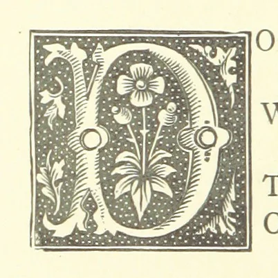 An illustration from An English Garner. Ingatherings from our history and literature, 1877, leaf 564