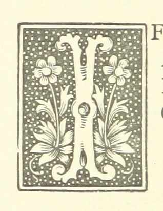 An illustration from An English Garner. Ingatherings from our history and literature, 1877, leaf 606