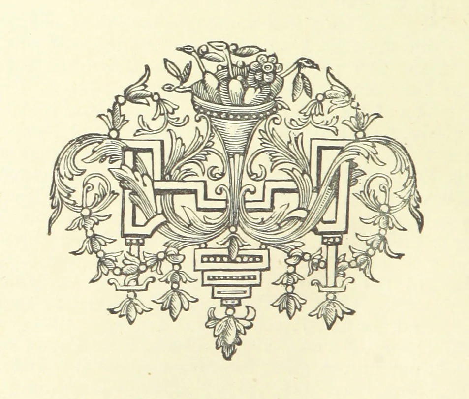An illustration from An English Garner. Ingatherings from our history and literature, 1877, leaf 62